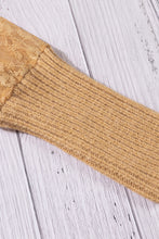 Load image into Gallery viewer, Lace Sleeve V-Neck Knit Dress