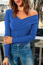 Load image into Gallery viewer, V-Neck Long Sleeve Top