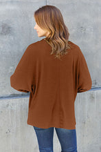 Load image into Gallery viewer, Double Take Full Size Round Neck Long Sleeve T-Shirt