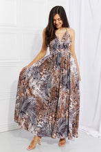 Load image into Gallery viewer, Sweet Generis Full Size Piecing It Together Printed Sleeveless Dress