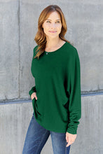 Load image into Gallery viewer, Double Take Full Size Round Neck Long Sleeve T-Shirt