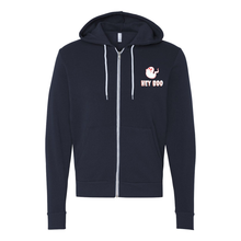 Load image into Gallery viewer, Hey Boo Zip Up Hoodie