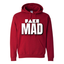 Load image into Gallery viewer, Retro White Fake Mad Hoodie