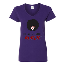 Load image into Gallery viewer, Black Girl Magic V-Neck T-Shirt