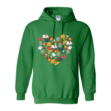 Load image into Gallery viewer, Teacher Heart Hoodie