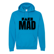 Load image into Gallery viewer, Retro Black Fake Mad Hoodie (Old)