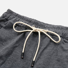 Load image into Gallery viewer, Drawstring Waist Three-Piece Shorts Set