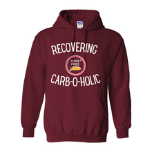 Load image into Gallery viewer, Recovering CARB-O-HOLIC Hoodie