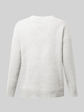Load image into Gallery viewer, V-Neck Long Sleeve Knit Top