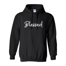 Load image into Gallery viewer, Blessed Hoodie (White Lettering)