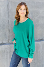 Load image into Gallery viewer, Double Take Full Size Round Neck Long Sleeve T-Shirt