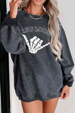 Load image into Gallery viewer, Skeleton Hand Graphic Sweatshirt