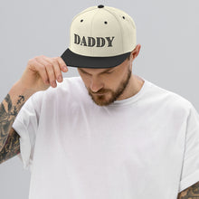 Load image into Gallery viewer, DADDY Snapback Hat