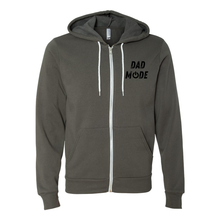 Load image into Gallery viewer, Dad Mode Zip Up Hoodie