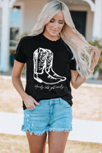 Load image into Gallery viewer, Boots Graphic Tee Shirt