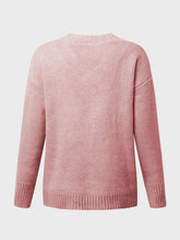 Load image into Gallery viewer, V-Neck Long Sleeve Knit Top