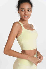 Load image into Gallery viewer, Crisscross Open Back Cropped Sports Cami