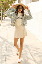 Load image into Gallery viewer, Simply Love Full Size MAYBE SHE'S A WILDFLOWER Short Sleeve T-Shirt