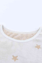Load image into Gallery viewer, Round Neck Dropped Shoulder Star Print Top and Shorts Lounge Set