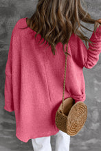 Load image into Gallery viewer, Round Neck High-Low Sweater