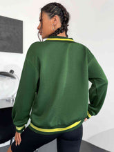 Load image into Gallery viewer, WELLNESS Graphic V-Neck Sweatshirt