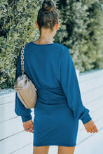 Load image into Gallery viewer, Drop Shoulder Pencil Hem Dress