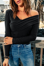 Load image into Gallery viewer, V-Neck Long Sleeve Top