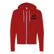 Load image into Gallery viewer, Dad Mode Zip Up Hoodie