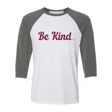 Load image into Gallery viewer, Be Kind Raglan Tee T-Shirt