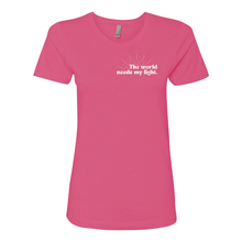Load image into Gallery viewer, The World Needs My Light Boyfriend Tee