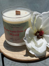 Load image into Gallery viewer, Watermelon & Basil Candle