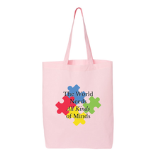 Load image into Gallery viewer, All Kinds of Minds Tote
