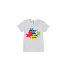 Load image into Gallery viewer, All Kinds of Minds YOUTH T-SHIRT
