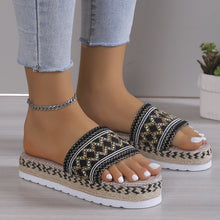 Load image into Gallery viewer, Open Toe Platform Sandals
