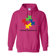 Load image into Gallery viewer, Autism Awareness Hoodie (Black Lettering)
