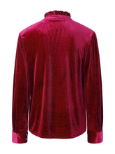 Load image into Gallery viewer, Half Button Long Sleeve Blouse
