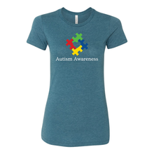 Load image into Gallery viewer, Autism Awareness Boyfriend Tee (White)

