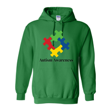 Load image into Gallery viewer, Autism Awareness Hoodie (Black Lettering)
