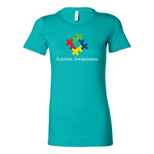 Load image into Gallery viewer, Autism Awareness Boyfriend Tee (White)
