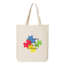 Load image into Gallery viewer, All Kinds of Minds Tote
