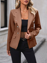 Load image into Gallery viewer, Ivy Lane Button Up Collared Neck Blazer
