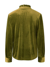 Load image into Gallery viewer, Half Button Long Sleeve Blouse
