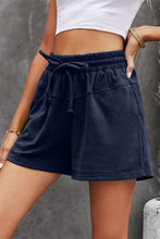 Load image into Gallery viewer, Full Size Drawstring Shorts with Pockets
