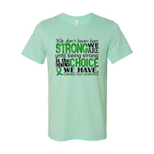 Load image into Gallery viewer, Strength - Cerebral Palsy Awareness Unisex Jersey Tee

