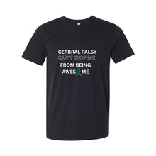 Load image into Gallery viewer, Cerebral Palsy Won't Stop From Being Awesome Unisex Jersey Tee
