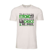 Load image into Gallery viewer, Strength - Cerebral Palsy Awareness Unisex Jersey Tee
