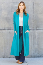 Load image into Gallery viewer, Basic Bae Full Size Open Front Long Sleeve Cover Up
