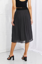 Load image into Gallery viewer, Zenana Full Size Romantic At Heart Pleated Chiffon Midi Skirt
