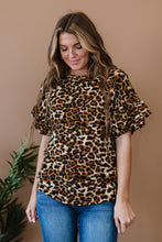 Load image into Gallery viewer, Doe &amp; Rae Lookin&#39; Fabulous Full Size Run Leopard Print Tee
