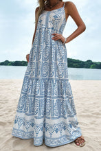Load image into Gallery viewer, Bohemian Spaghetti Strap Maxi Dress
